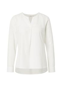 Tom Tailor, Damen Strukturierte Bluse, Offwhite