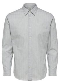 Selected Homme, Herren Hemd, Hellgrau