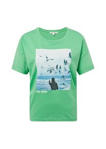 Tom Tailor Denim, Damen T-Shirt, Pastellgrün / Mischfarben