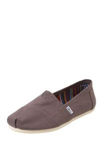 Toms Shoes TOMS, Herren Canvas-Slipper 'ALPARGATA', Grau