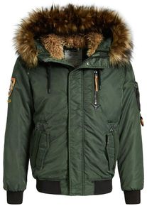 Khujo, Herren Jacke 'SAFFRON', Oliv