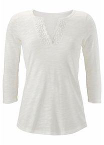 Lascana, Damen Shirt, Creme
