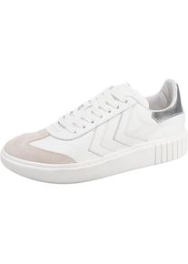 Hummel, Damen Sneakers 'Aarhus Classic', Rosa / Silber / Wei&szlig;