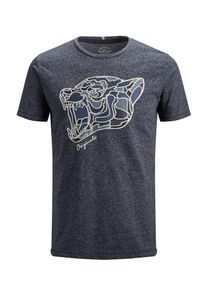Jack & Jones JACK & JONES, Herren T-Shirt, Marine / Pastellblau