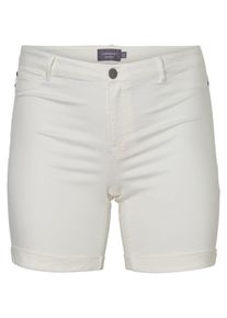 JUNAROSE, Damen Shorts, Weiß