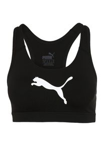 Puma, Damen Sport-BH '4Keeps M', Schwarz / Weiß