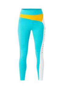 Reebok CLASSIC, Damen Hose 'GIGI LEGGING', Türkis / Orange / Weiß