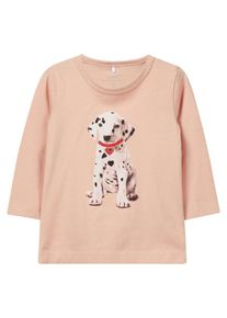 name it, M&auml;dchen T-Shirt, Altrosa / Naturwei&szlig;