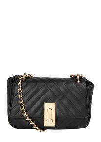 ABOUT YOU, Damen Umhängetasche 'Franka', Gold / Schwarz
