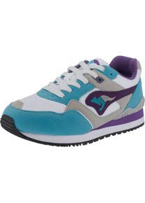Kangaroos, Damen Sneakers 'Racer 2', Hellblau / Taupe / Beere / Wei&szlig;
