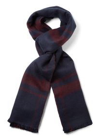 Tom Tailor Denim, Damen Schal, Navy / Dunkelrot