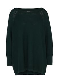 Véro Moda VERO MODA, Damen Rippstrick Pullover 'VMANNA IRIS 3/4 BLOUSE NOOS', Tanne