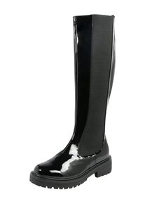 Lost Ink, Damen Chelsea Boots 'SUE UTILITY', Schwarz