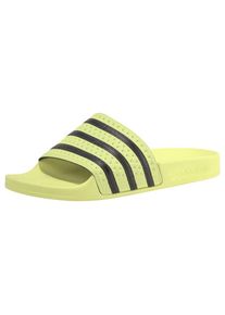 adidas originals, Damen Badesandale 'Adilette', Gelb / Schwarz