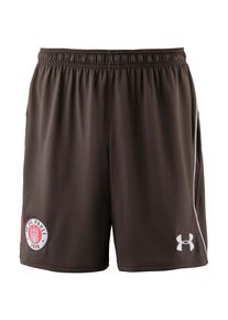Under Armour, Herren Fußballshorts 'FC St. Pauli 18/19', Braun / Feuerrot / Weiß