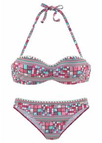 Sunseeker, Damen Bikini, Mischfarben / Pink