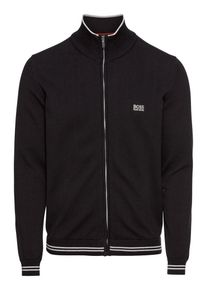 BOSS, Herren Strickjacke 'Zomex_S19 10212750 01', Schwarz