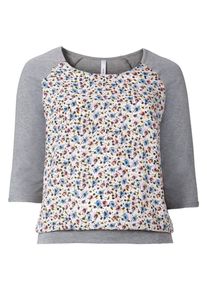 sheego Trend, Damen Trend Sweatshirt, bunt