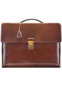 The Bridge, Herren Story Uomo Aktentasche Leder 40 cm, Braun