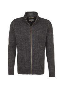 Camel Active, Herren Strick-Jacke, Dunkelgrau