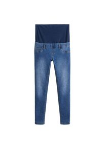 Mango, Damen Jeans 'Pitimat', Blue Denim