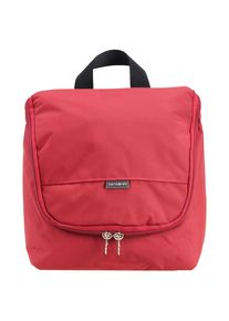 Samsonite, Damen Travel Accessories Kulturbeutel 35cm, Hellrot / Schwarz