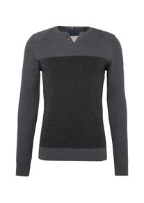 Tom Tailor, Herren Strickpullover, Anthrazit / Dunkelgrau
