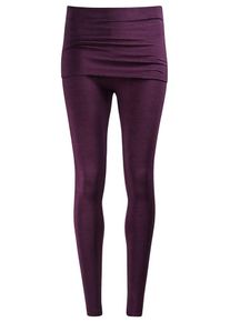 YOGISTAR.COM, Damen Yogi-leggings 'Smooth You' - Aubergine, Aubergine