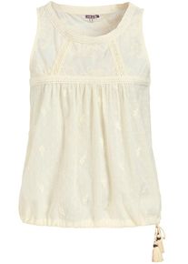 Khujo, Damen Top 'Lucie', Pastellgelb
