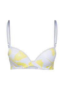 Calvin Klein Underwear, Damen BH, Gelb / Weiß