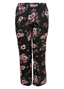 Only Carmakoma, Damen Hose, Rosa / Schwarz