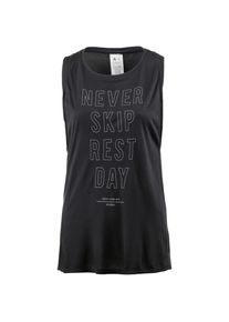 Reebok, Damen Tanktop 'TS Graphic Muscle', Schwarz / Weiß