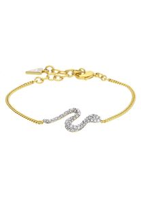 Guess, Damen Armband 'Eden Serpent', Gold / Silber