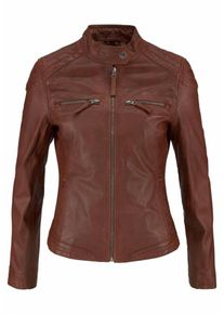 AJC, Damen Lederjacke, Cognac