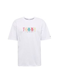 Tommy Jeans, Herren Shirt 'TJM TOMMY 85 SHORTSLEEVE TEE', Mischfarben / Weiß