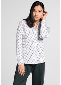 Eterna, Damen Bluse, Schwarz / Weiß