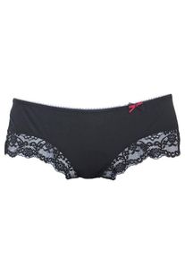 Lascana, Damen Panty, Schwarz