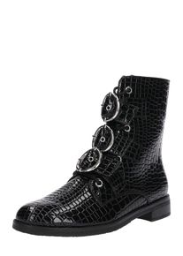 ABOUT YOU, Damen Schnürstiefelette 'Anneke', Schwarz