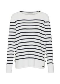 EDC by Esprit, Damen Pullover, Schwarz / Offwhite