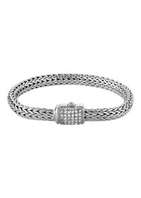 Kuzzoi, Herren Armband 'Basic', Silber