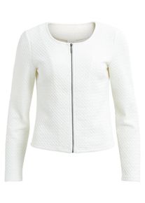 Vila, Damen Kurze Jacke 'Vinaja', Wei&szlig;