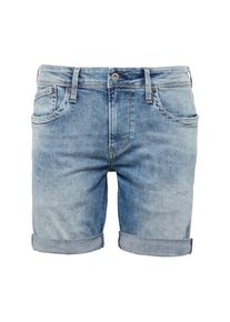 Pepe Jeans, Herren Jeans 'HATCH SHORT', Blue Denim