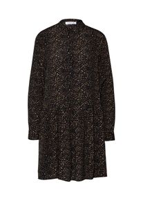 EDITED, Damen Kleid 'Elodie', Beige / Braun / Schwarz