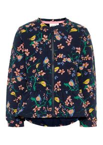 name it, M&auml;dchen Strickjacke, Navy / Mischfarben