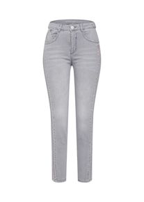 Gang, Damen Jeans 'INA STRIPE', Grau