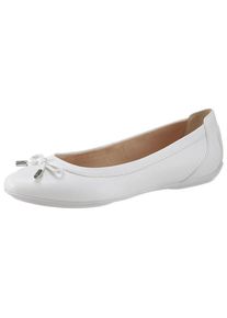 Geox, Damen Ballerinas 'Charlene', Wei&szlig;