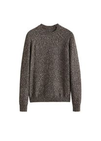 Mango Man, Herren Pullover 'Stronger', Anthrazit / Graumeliert