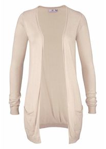 AJC, Damen Longstrickjacke, Beige