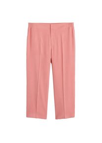 Violeta by Mango, Damen Hose 'Flow', Rosa