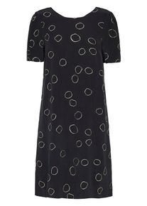 Selected Femme, Damen Kleid, Gold / Schwarz